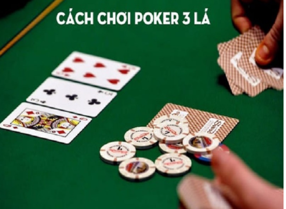 game Poker 3 lá trực tuyến