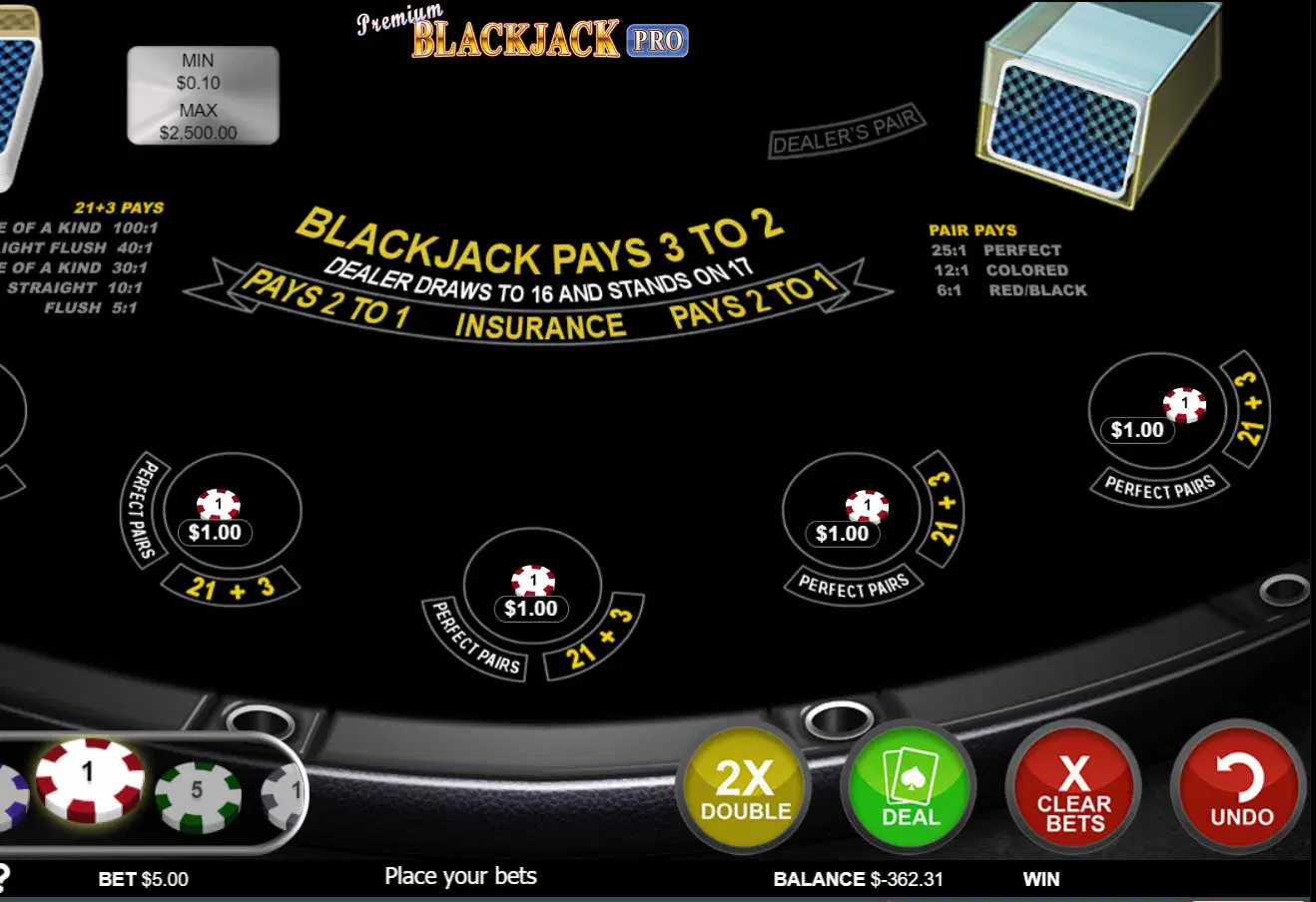 tỷ lệ cá cược blackjack