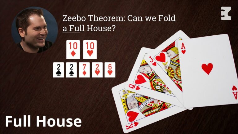 định lý Zeebo trong Poker