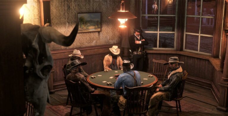 poker trong Red Dead Redemption 2